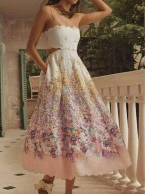 Zimmermann | Dresses | Zimmermann Botanica Printed Cocktail Dress | Poshmark